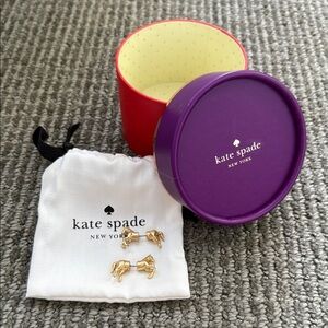 Kate Spade Gold Horse Jewelry Earrings